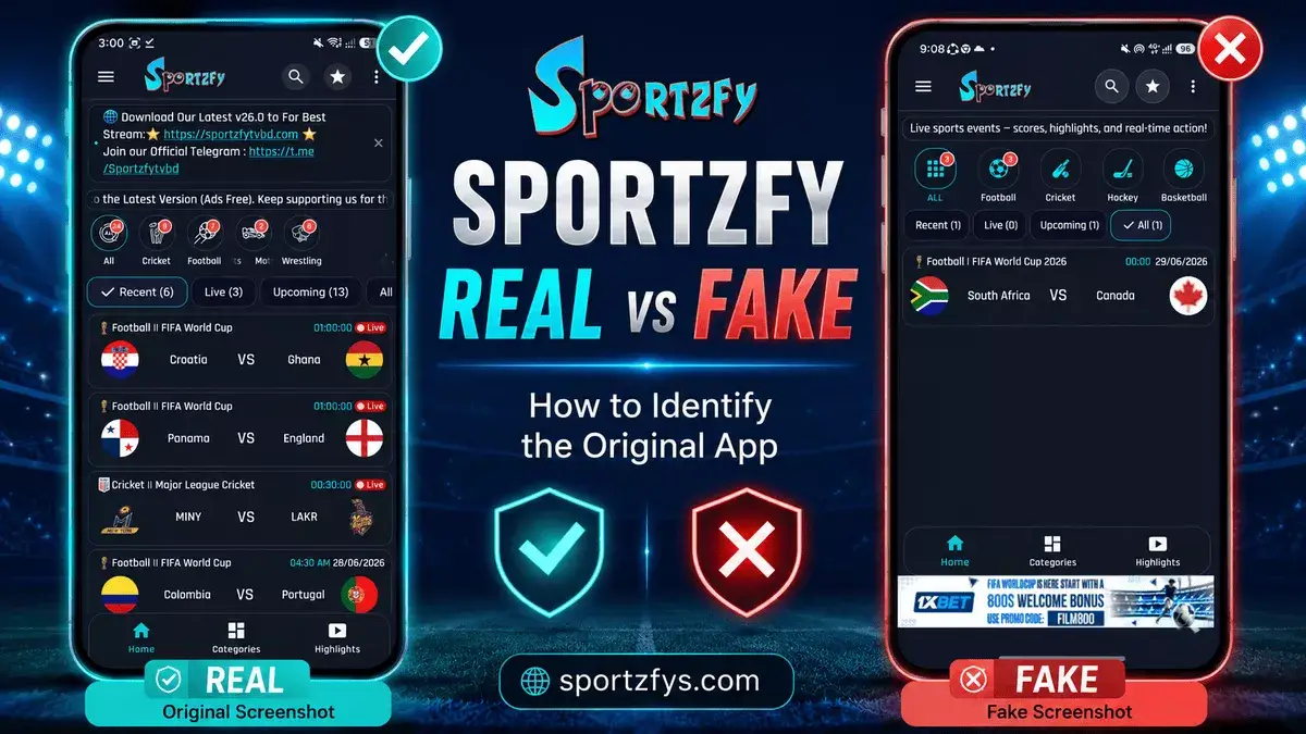 Why Fake Sportzfy Versions Exist Online