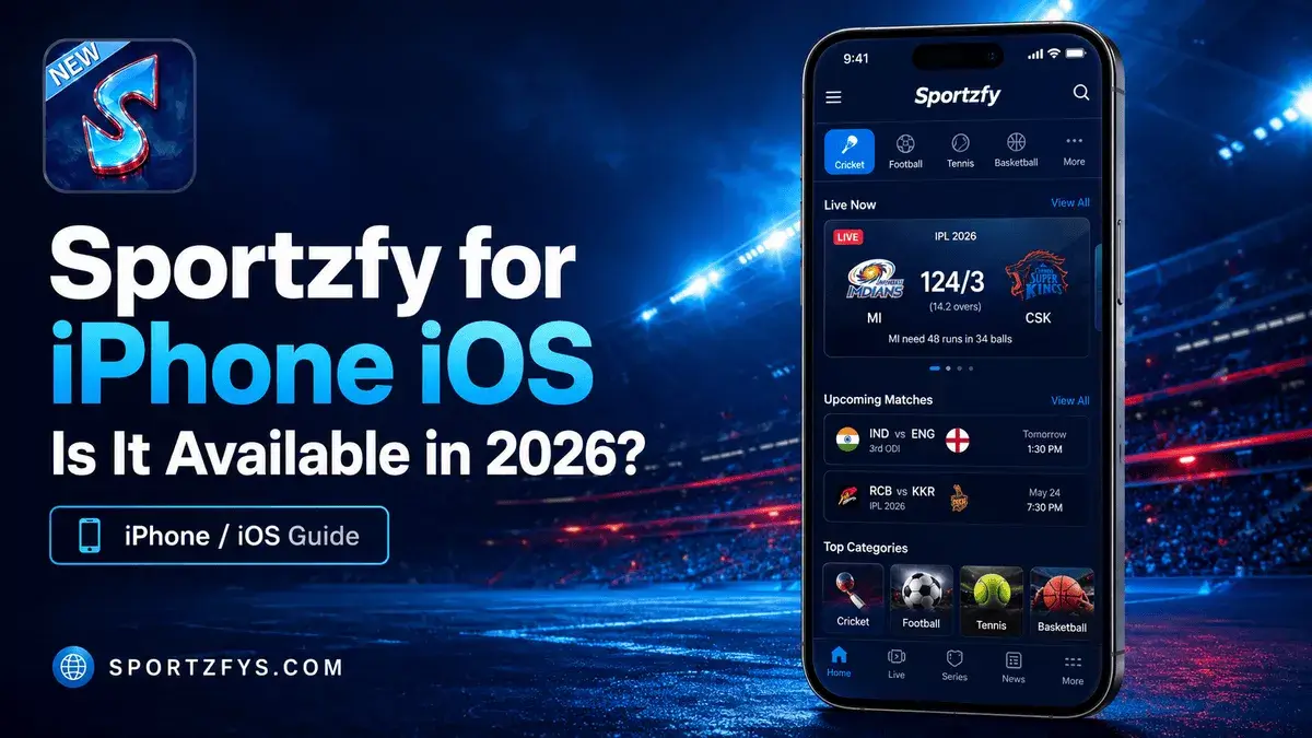 Can You Use Sportzfy on iPhone? iOS Availability Explained