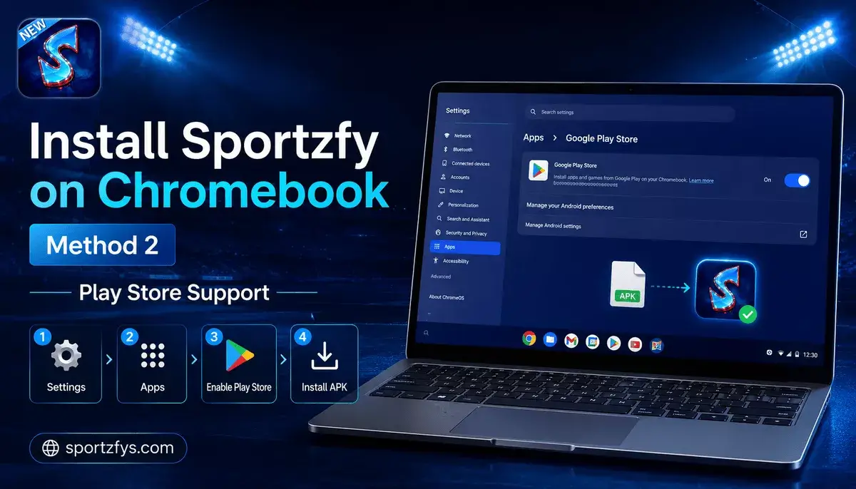Use Google Play Store Support on Chromebook